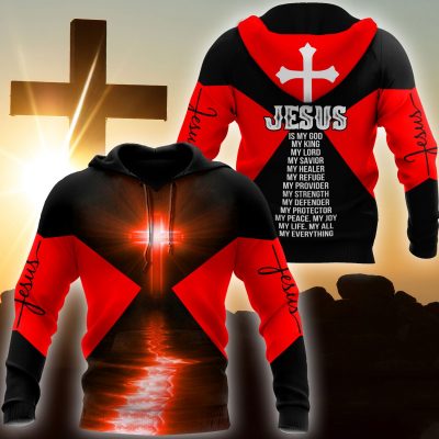 CHRISTIAN CLOTHES : "Premium Christian Jesus Catholic 3D Printed Unisex Shirts NTN12102005"