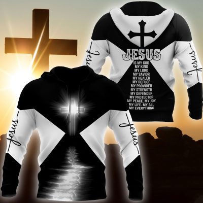 CHRISTIAN CLOTHES : "Premium Christian Jesus Catholic 3D Printed Unisex Shirts NTN12102007"