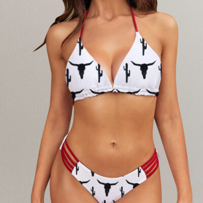Cowgirl Style Two-Piece Bikini Set