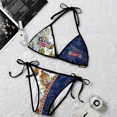 Coors Banquet Triangle Beach Bikini